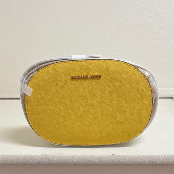 Michael Kors Sunflower Yellow Shoulder Bag - Picture 1 of 8